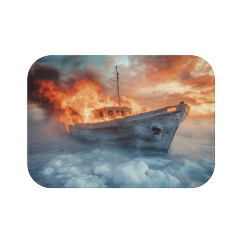 Fireproof Bath Mat for Frozen Ship