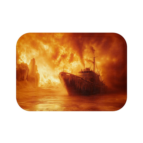 "Fireproof Bath Mat for Ships"