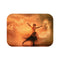 "Firestorm Dancer Bath Mat Rug"