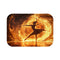 Firestorm Dancer Shaped Bath Mat.