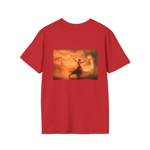 Firestorm Dancer T-Shirt Graphic Design