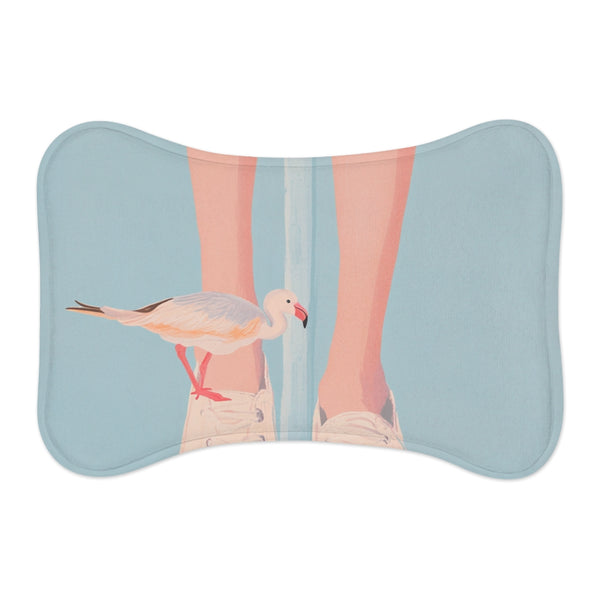 "Firewalking Pet Mat & Poster"