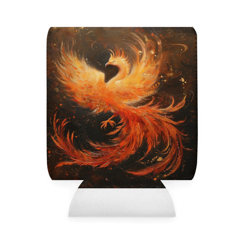 Flaming Phoenix Can Cooler Sleeve