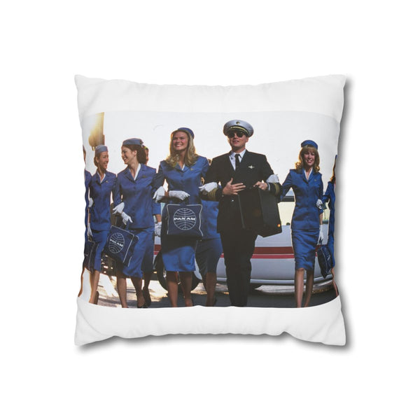 "Flight of Fancy Pillowcase: Leonardo DiCaprio Pilot"