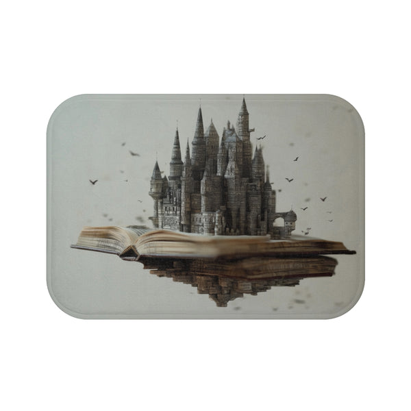 Floating Castle Bath Mat Decor