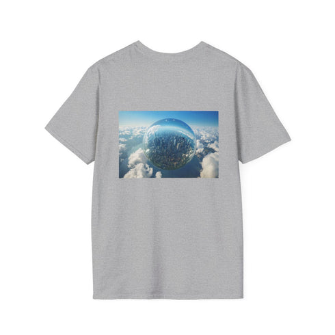 Floating Glass City Earth T-Shirt