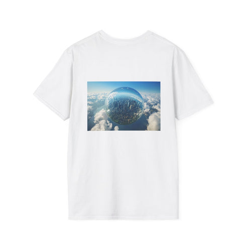 Floating Glass City Earth T-Shirt