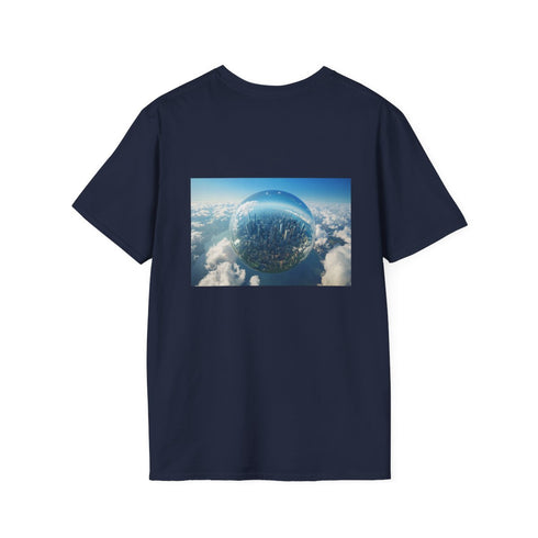 Floating Glass City Earth T-Shirt