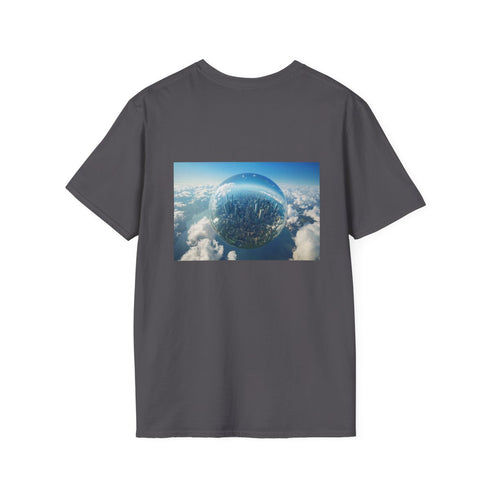 Floating Glass City Earth T-Shirt