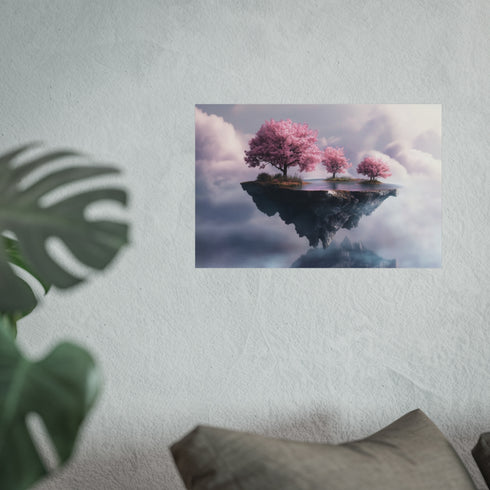 Floating Island Cherry Blossom Paradise