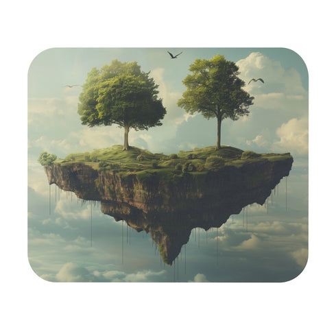 Floating Island Dreams Mouse Pad