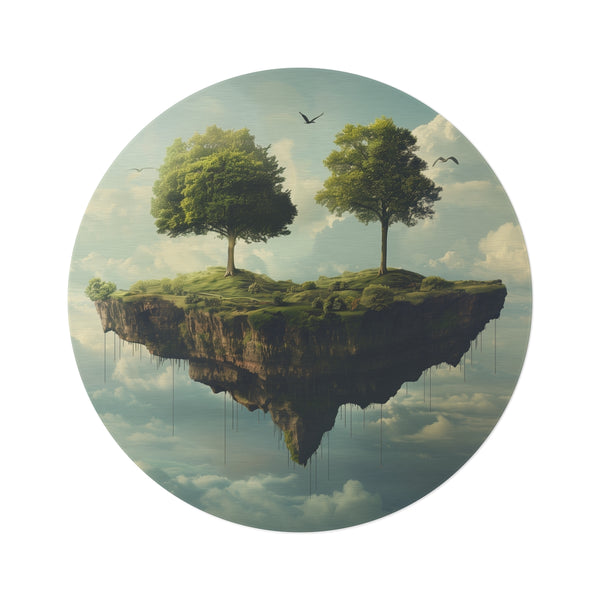 "Floating Island Paradise Rug"