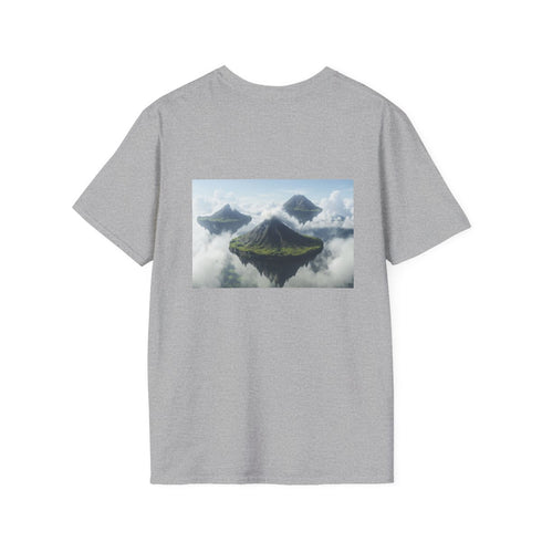 Floating Island Volcano Tee Shirt