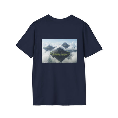 Floating Island Volcano Tee Shirt