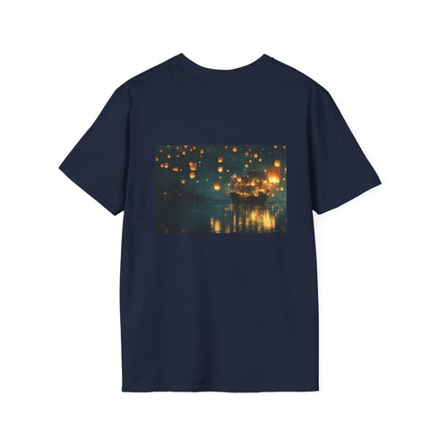 Floating Lanterns Ghost Ship T-Shirt