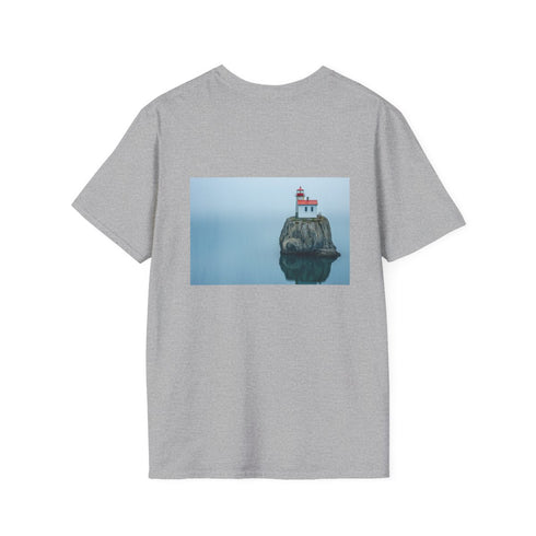 Floating Lighthouse Rock Graphic Tee
