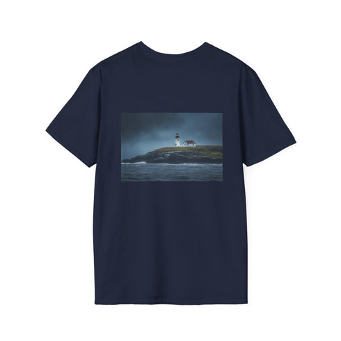Floating Lighthouse Storm Graphic Tee