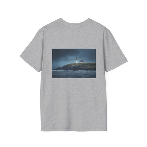 Floating Lighthouse Storm Graphic Tee