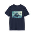 Floating Mountain Whale Adventure Shirt.