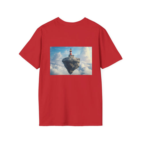 Floating Rock Lighthouse T-Shirt Design