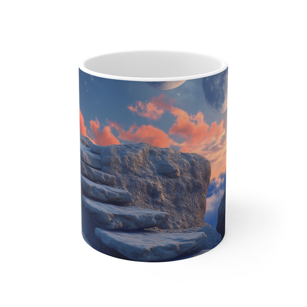 Floating Rock Staircase Coffee Mug