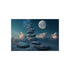 "Floating Rocks Staircase to Moon"