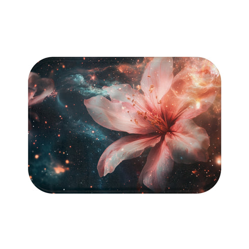 Flower Petal Nebula Pattern Bathmat