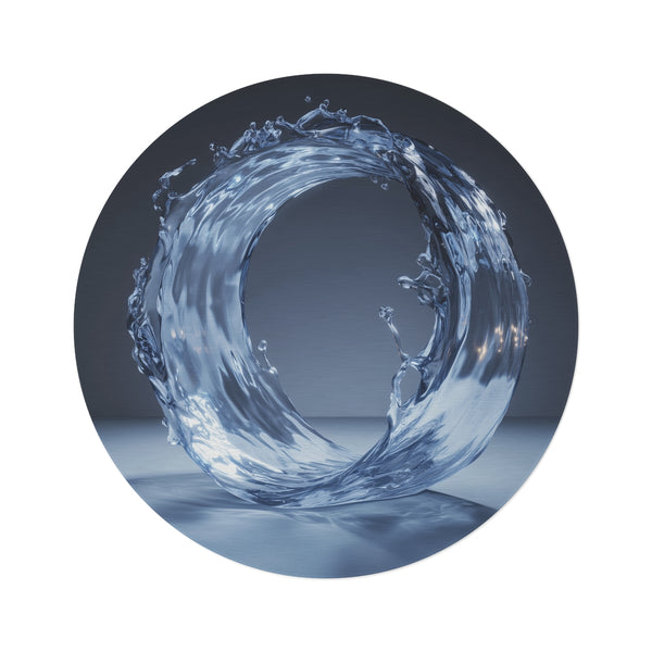 Flowing Water Shield Rug