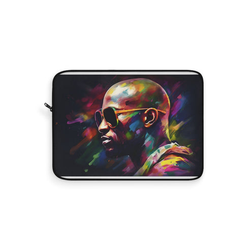 "Floyd's Bald Sunglasses Laptop Sleeve"