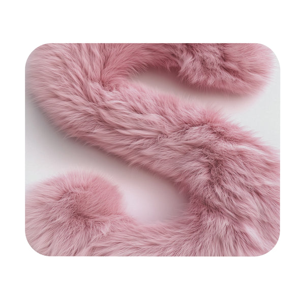 Fluffy Pink D S Mouse Pad