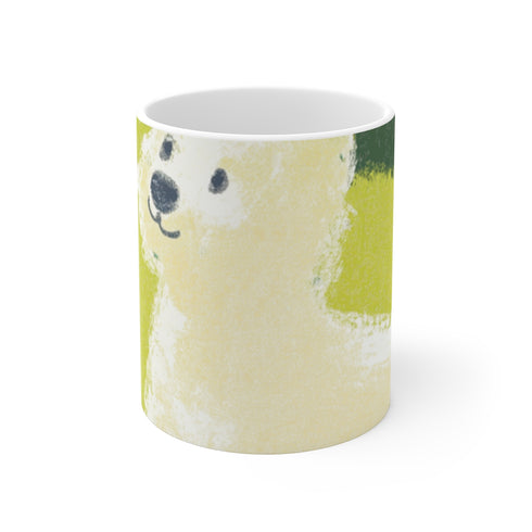 "Fluffy Westie Coffee Companion"
