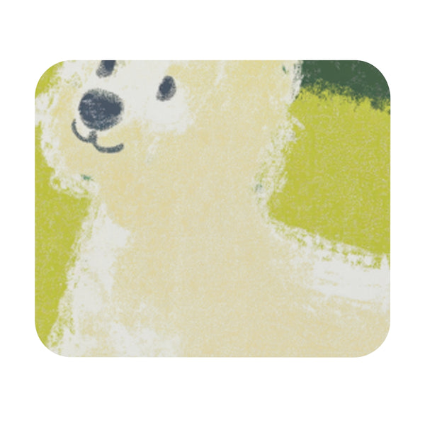 Fluffy Westie Mouse Pad