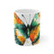 "Fluttering Butterfly Watercolor Mug"