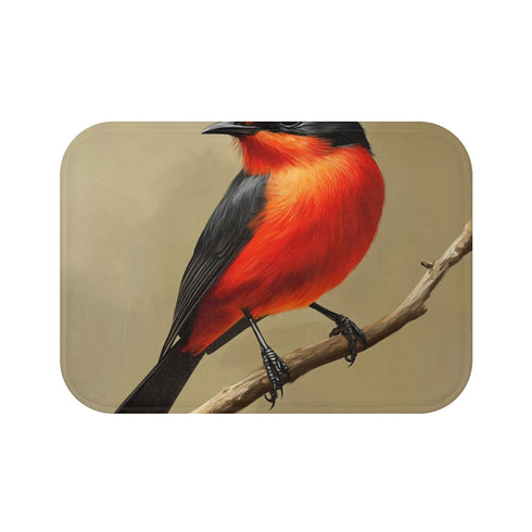 "Flycatcher Haven Bath Mat"