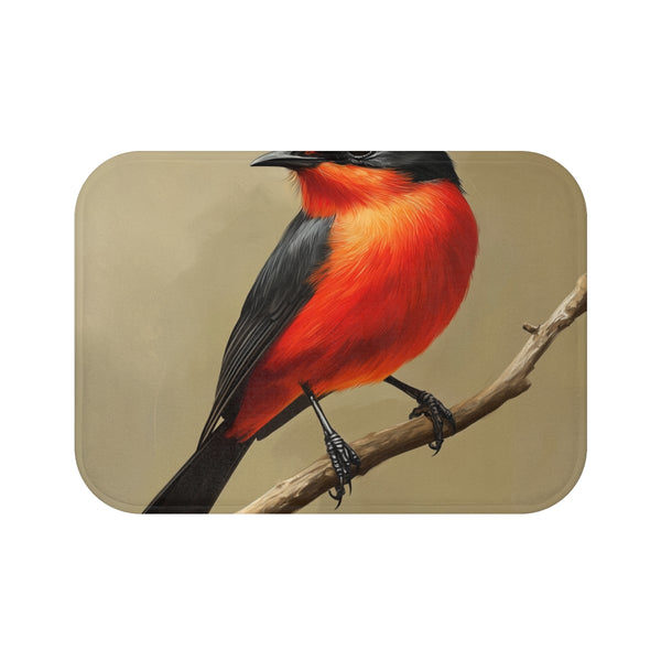 "Flycatcher Haven Bath Mat"
