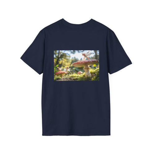 Flying Fairies Giant Mushroom T-Shirt