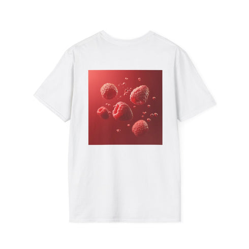 Flying Raspberry Slice Explosion Tee