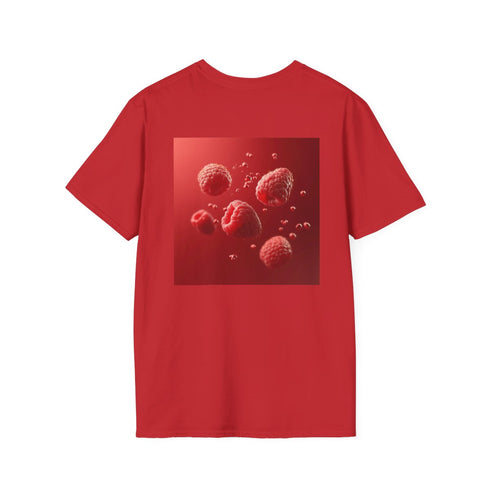 Flying Raspberry Slice Explosion Tee