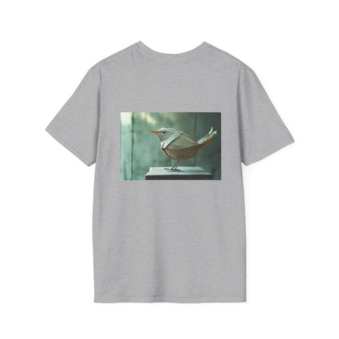Folded Time Bird Graphic T-Shirt