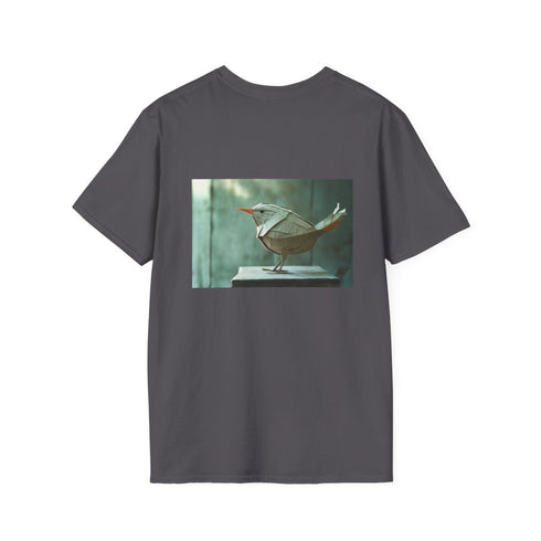 Folded Time Bird Graphic T-Shirt