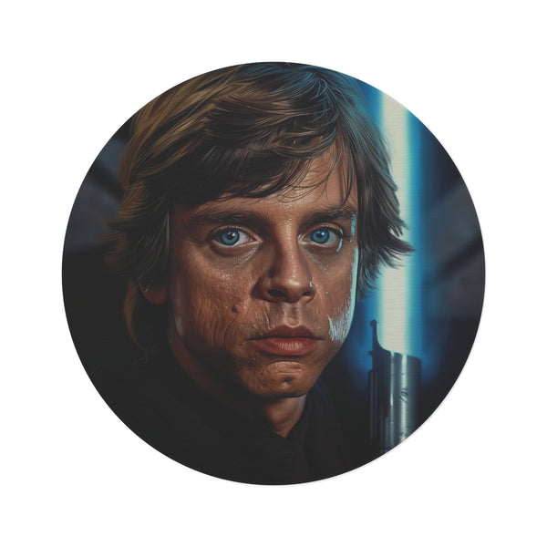 "Force-filled Jedi Round Rug"