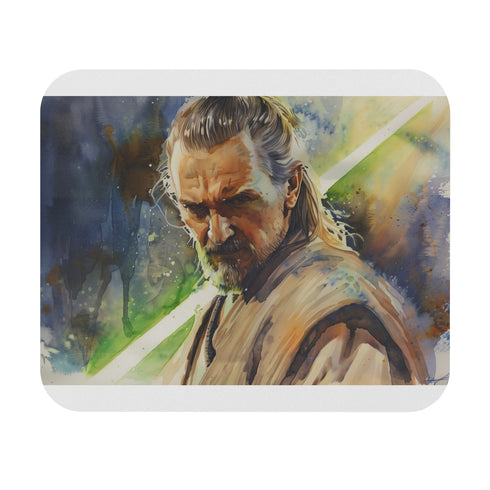 Force-Focused Qui-Gon Jinn Mouse Pad