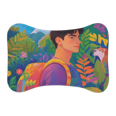 "Forest Adventure Pet Mat"