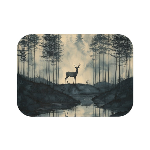 "Forest Bliss Bath Mat"