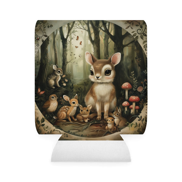 Forest Friends Can Cooler Sleeve