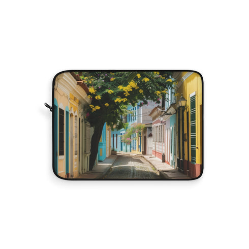 "Fortaleza Street Laptop Sleeve: Stylish Protection"
