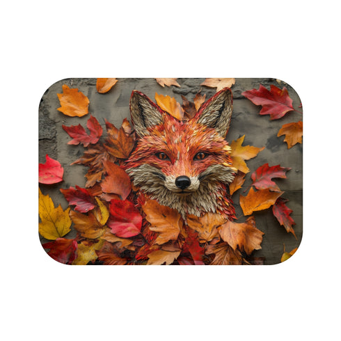 Fox Design Autumn Leaf Bath Mat