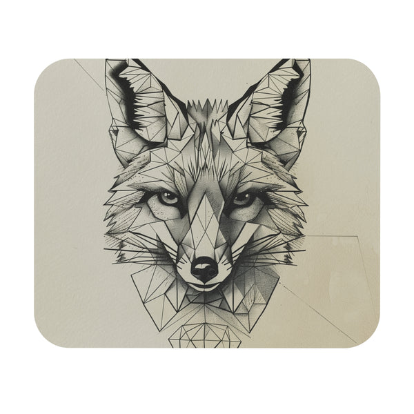 Fox Geometry Mouse Pad