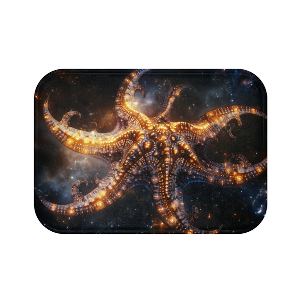 Fractal Starborn Bath Mat Design