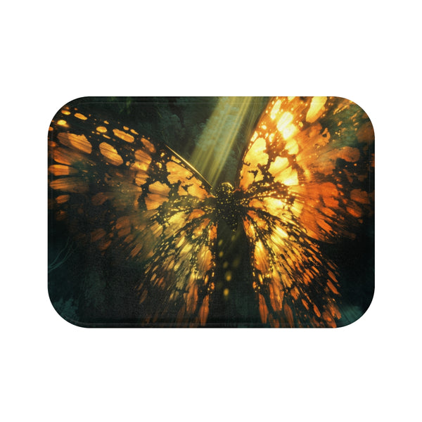 Fractal Sunlight Bath Mat Design